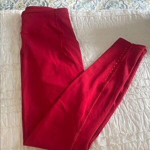 Lululemon Vibrant Red Leggings